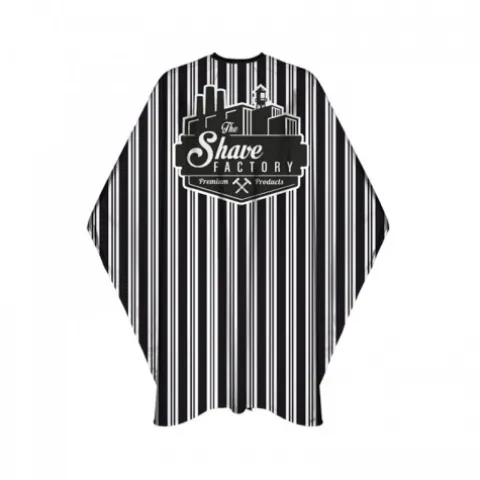 Peleryna Barberska The Shave Factory Premium Stripes TS-9077