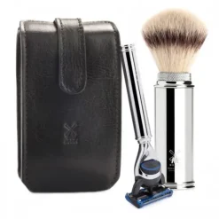 Podróżny zestaw do golenia Muhle RT3F (Gillette Fusion)