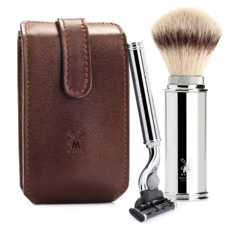 Podróżny zestaw do golenia Muhle RT2M3 (Gillette Mach3)