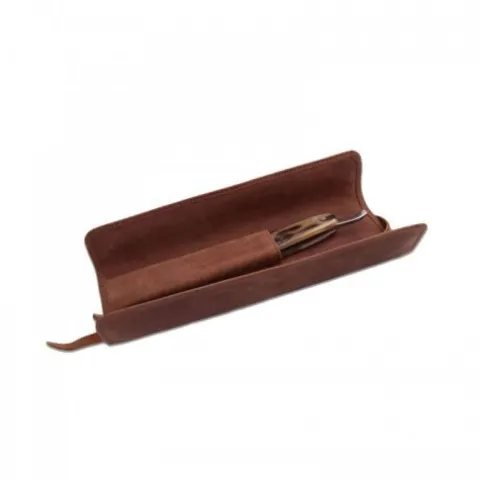 Skórzane Etui na brzytwę Giesen&Forsthoff Vintage-Edition Roll Up 35018