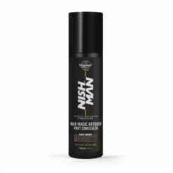 Spray do maskowania siwych włosów Nishman Hair Magic Retouch Root Concealer "Dark Brown" 100 ml
