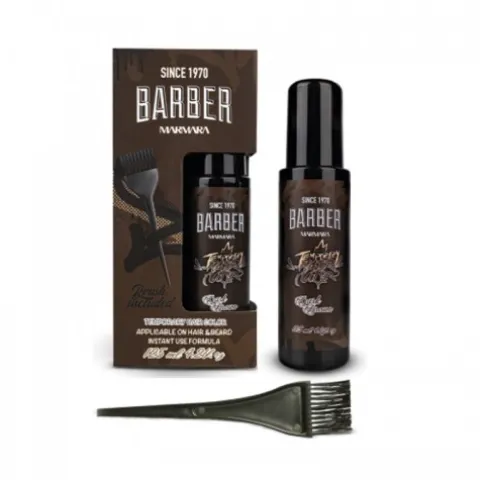 Spray do tymczasowej koloryzacji włosów Marmara Temporary Hair Color Dark Brown 125 ml