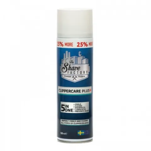 Spray 5w1 do maszynek The Shave Factory 5inOne Clippercare 500 ml