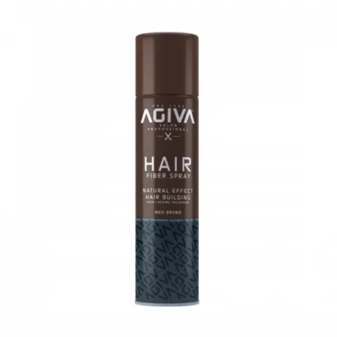 Sprej włoknisty do włosów brązowy Agiva Hair Fiber Spray BROWN 150ml