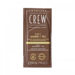 Szampon (3 w 1) American Crew Shampoo Conditioner and Body Wash Ginger Tea 7.4 ml