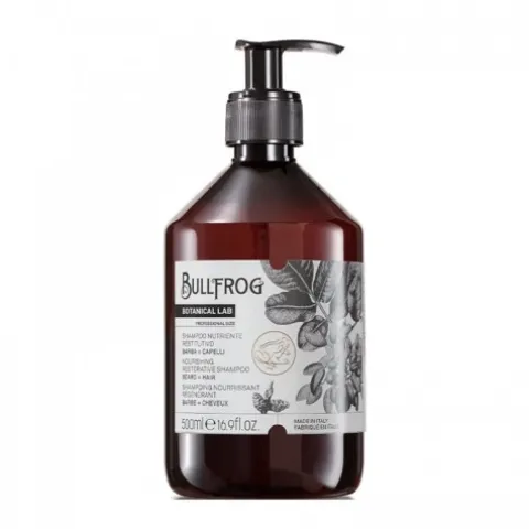 Szampon do włosów i brody Bullfrog Nourishing Restorative Shampoo 500 ml