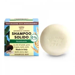 Szampon do włosów w kostce Saponificio Varesino Shampoo Solido Ricostituente 80 g