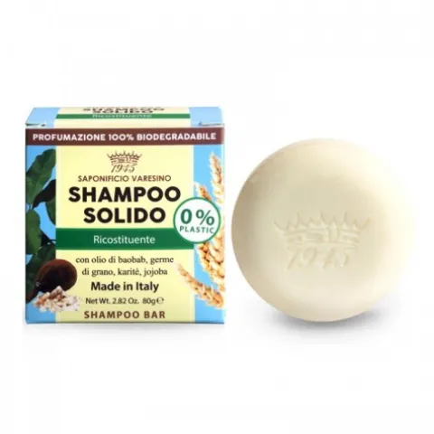 Szampon do włosów w kostce Saponificio Varesino Shampoo Solido Ricostituente 80 g