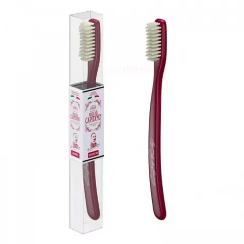 Szczoteczka do zębów Pasta del Capitano Retro Medium Red