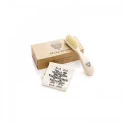 Szczotka do brody Kent Beard Brush BRD2 z naturalnego włosia dzika