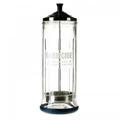 Szklany Pojemnik do Dezynfekcji Narzędzi o Pojemności DUŻY Barbicide 1100 ml