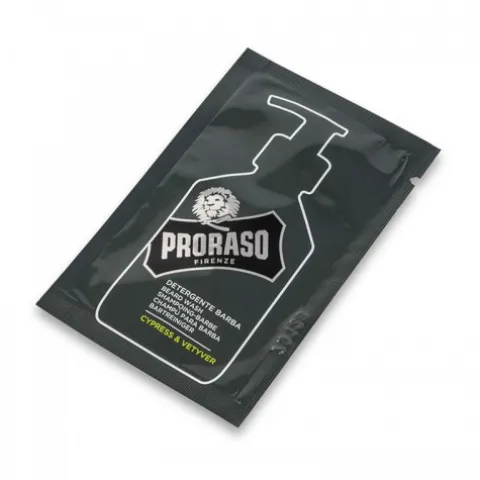 Tester szamponu do brody Proraso Cypress and Vetyver Beard Shampoo 4 ml