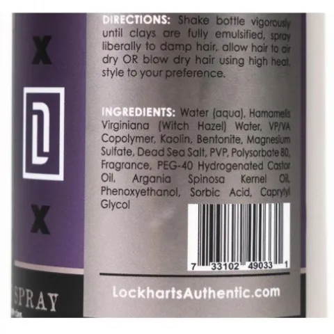 Tonik do włosów Lockhart's Ace of Swords Activated Clay Spray 226g