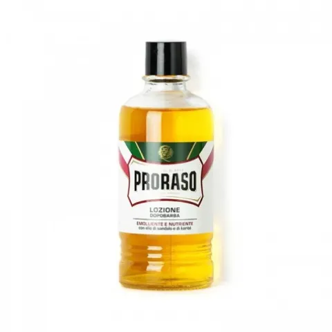 Woda po goleniu Proraso z olejkiem sandałowym i masłem shea XXL 400Ml