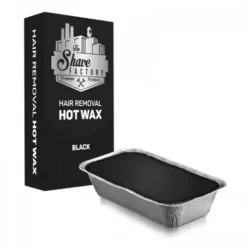 Wosk do depilacji The Shave Factory Hard Wax Black 500 g
