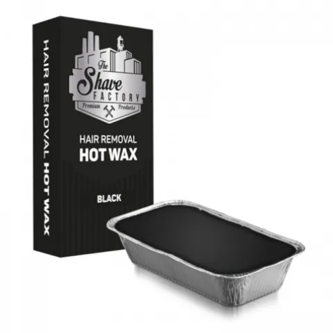 Wosk do depilacji The Shave Factory Hard Wax Black 500 g