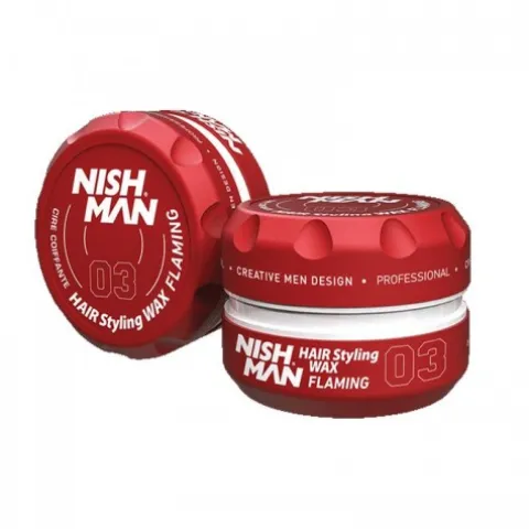 Wosk do stylizacji włosów Nishman Hair Styling Wax 03 Flaming 150 ml