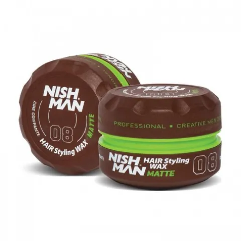 Wosk do stylizacji włosów Nishman Hair Wax 08 Matte 150 ml