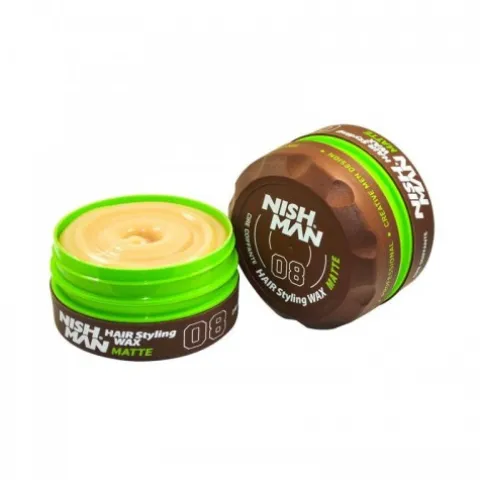 Wosk do stylizacji włosów Nishman Hair Wax 08 Matte 150 ml