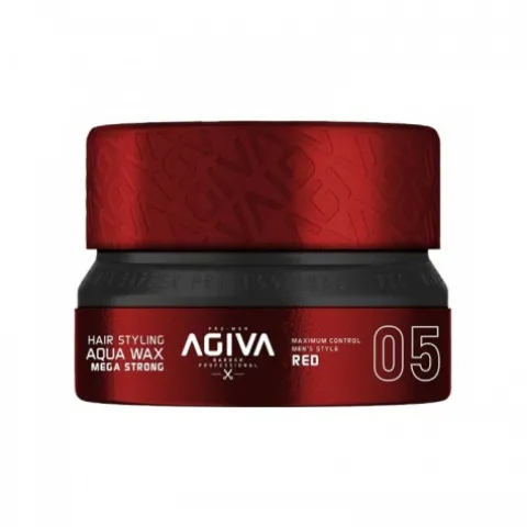 Wosk do włosów Agiva Hair Aqua wax mega strong 05 red 155ml