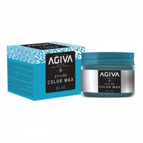 Wosk koloryzujący do włosów Agiva Hair Color Wax BLUE 120ml