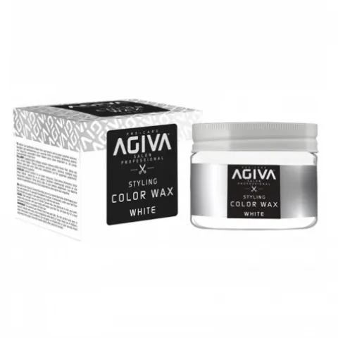 Wosk koloryzujący do włosów Agiva Hair Color Wax WHITE 120ml