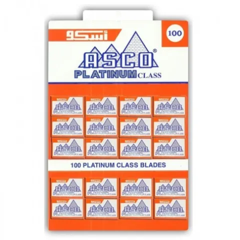 Żyletki ASCO Platinum 100 szt