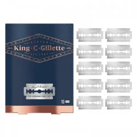 Żyletki do golenia King C Gillette 10szt