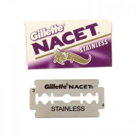 Żyletki Gillette Nacet DE Razor Blades 5 Szt