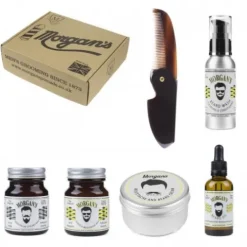 Zestaw do brody i wąsów Morgan's Moustache and Beard Grooming Gift Set