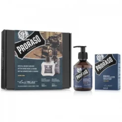 Zestaw do brody Proraso Duo Pack Balm + Shampoo Azur Lime