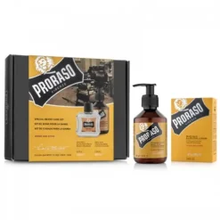 Zestaw do brody Proraso Duo Pack Balm + Shampoo Wood & Spice