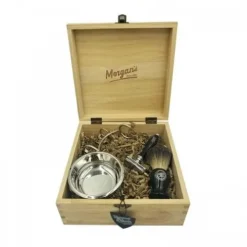 Zestaw do golenia Morgan's Luxury Shave Gift Set in Wooden Box