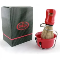 Zestaw do golenia Omega 49.18 (Czerwony)