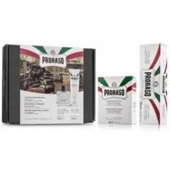 Zestaw do golenia Proraso Duo Pack Tube + Balm Sensitive