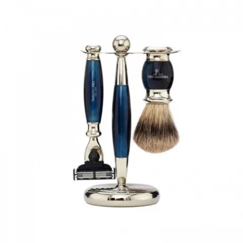 Zestaw do golenia Truefitt & Hill Edwardian Collection Mach 3 Blue Opal