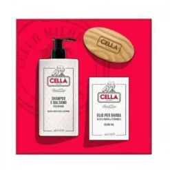 Zestaw Do Pelęgnacji Brody Cella Beard Gift Set 3 w 1