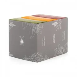 Zestaw Mydeł do Golenia Muhle Shaving Soap Trio (Aloe Vera, Sea Buckthorn & Sandalwood) 3*65 g
