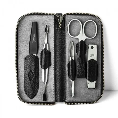 Zestaw przybornik do paznokci damski Timor Solingen 33097 Deluxe 5 elementów